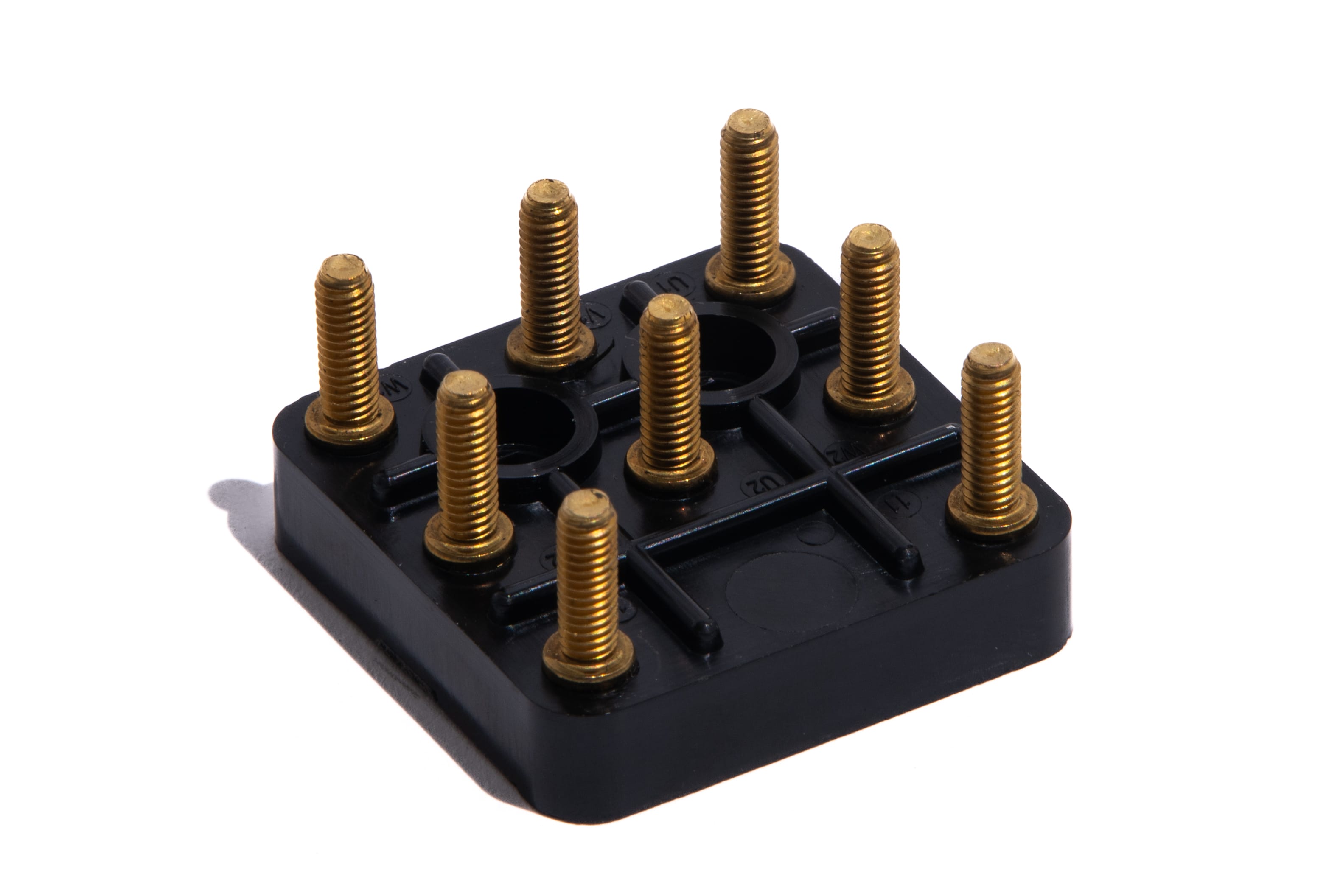 Morsettiera con 8 perni fissi - 0197 MR 8P